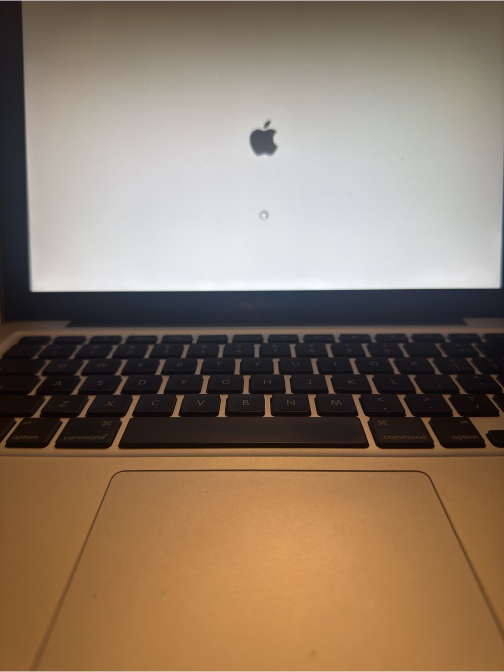 Apple MacBook Pro in Silver with Black Keyboard